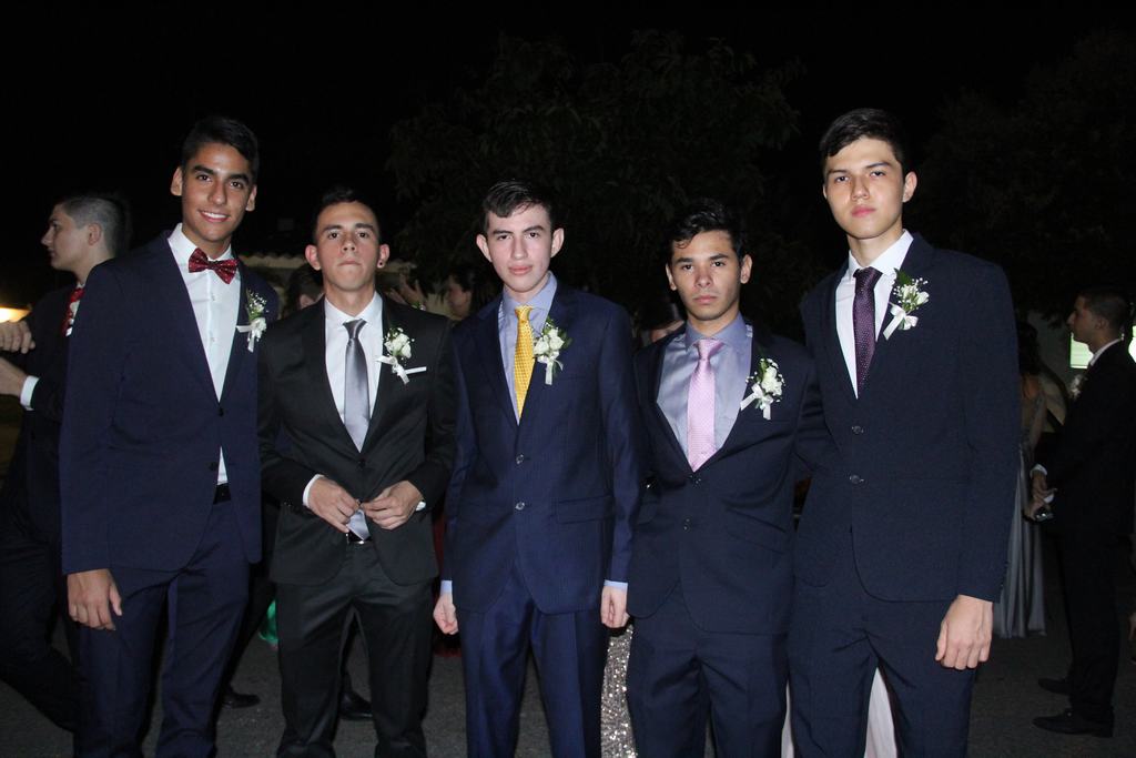 En está gráfica Juan Arias, Esteban Díaz, Óscar Castañeda, Rubén Celis y Andrés Molano.